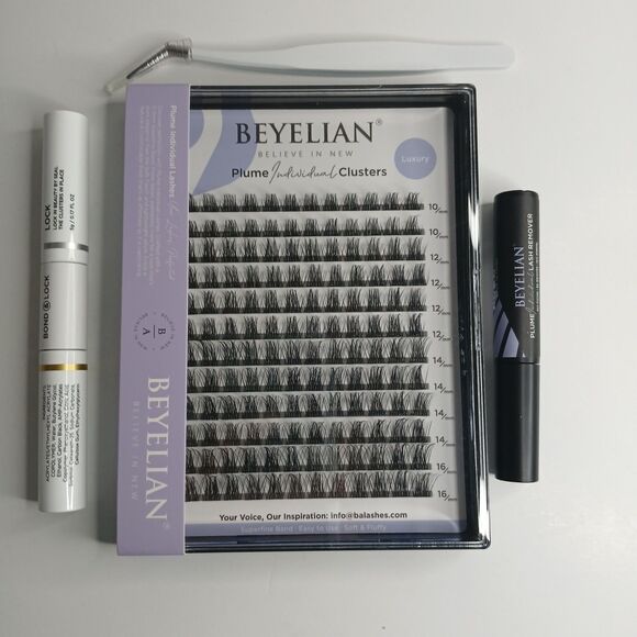 BEYELIAN Other - BEYELIAN Easy Lash DIY Kit 144 pc, Lash Bond Seal, Cluster Lash Remover New